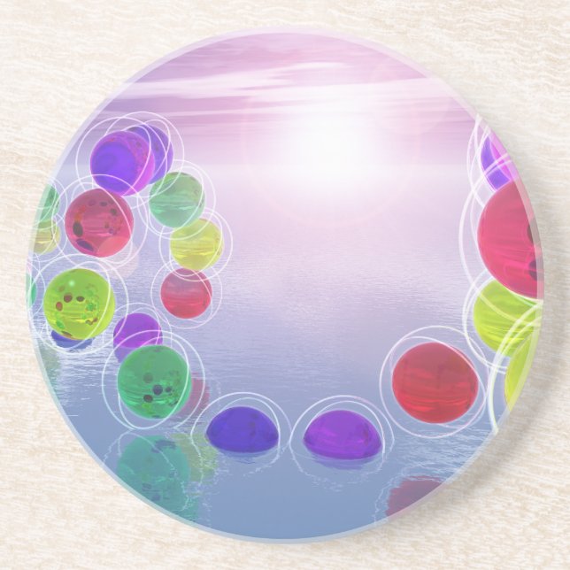 Suns in Their Courses Coaster (Front)