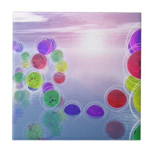 Suns in Their Courses Decorative Tile