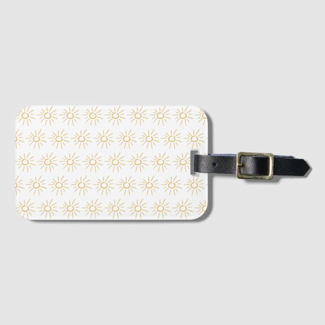 Suns Luggage Tag (Front Horizontal)