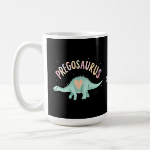 Sun's Out Bumps Out Groovy Pregosaurus  Funny Dino Coffee Mug