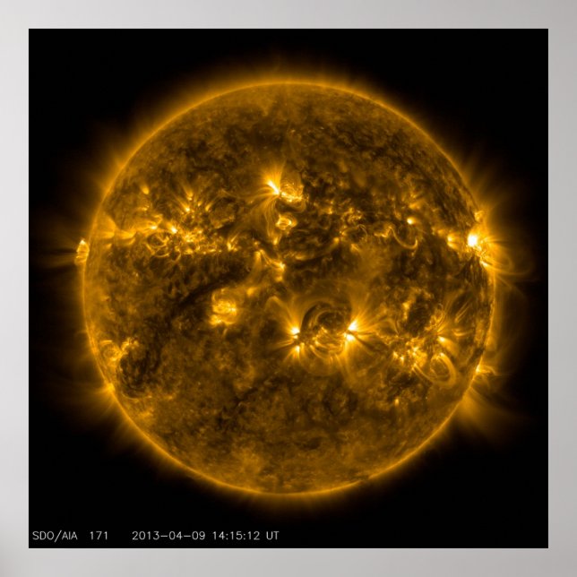 Sun's Quiet Corona Poster (Front)