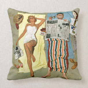 Sunscreen? Throw Pillow