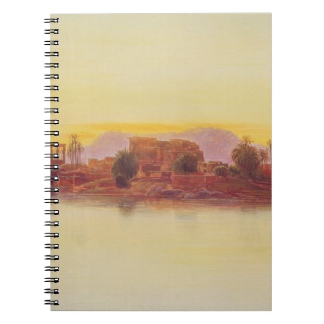 Sunset, 1861 (panel) notebook (Front)
