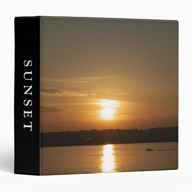 Sunset (1.5in) binder (Front/Spine)