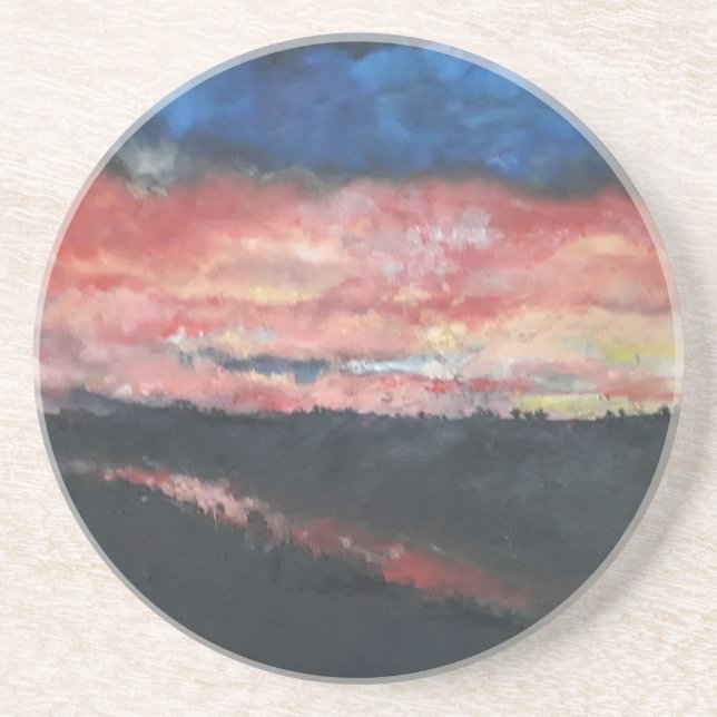 Sunset 1 coaster (Front)
