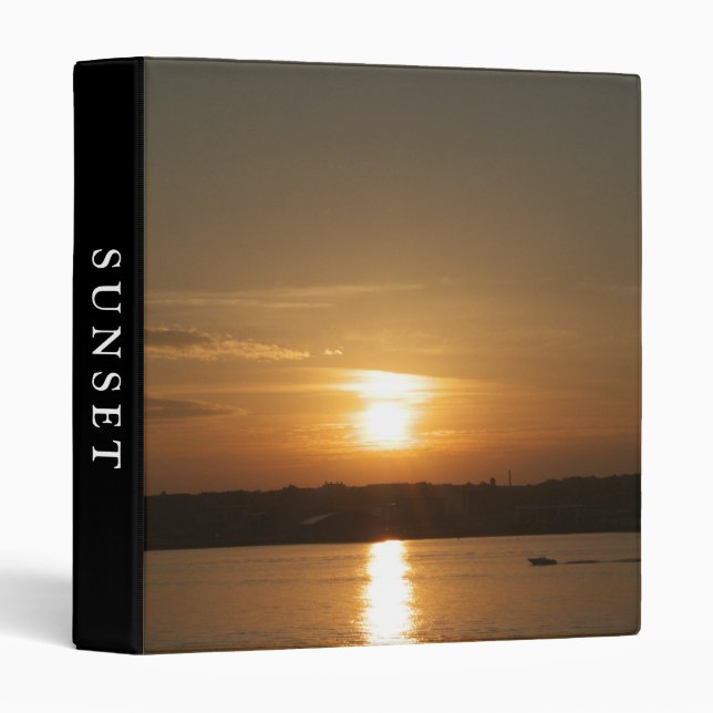 Sunset (1in) binder (Front/Spine)