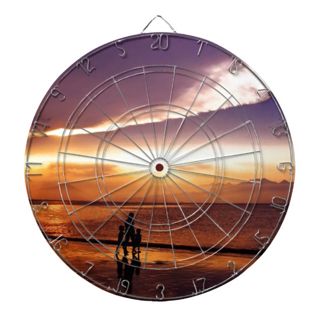 sunset 2 dartboard (Front)