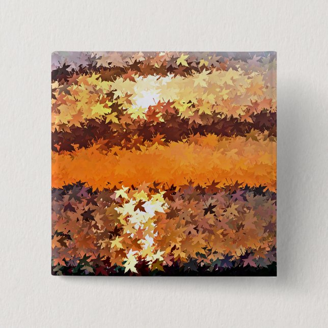SUNSET 2 INCH SQUARE BUTTON (Front)