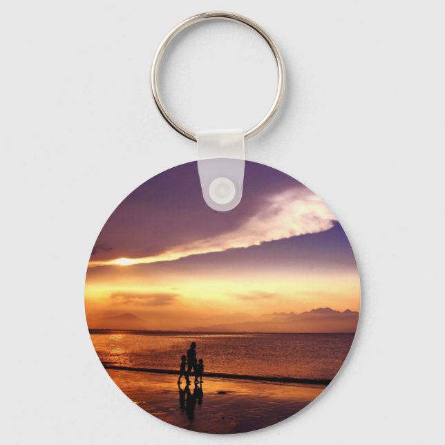 sunset 2 keychain (Front)