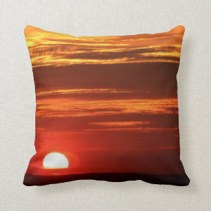 Sunset 2 Sided Photo Throw Pillow