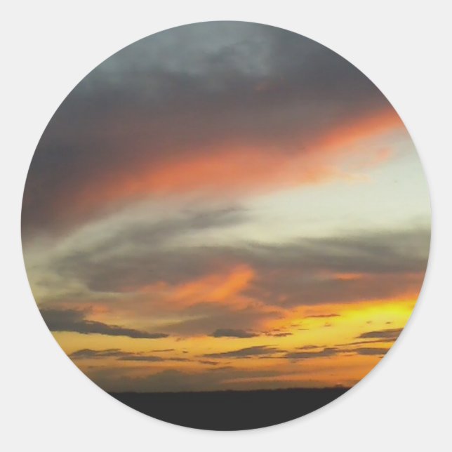 Sunset 2 Sticker (Front)