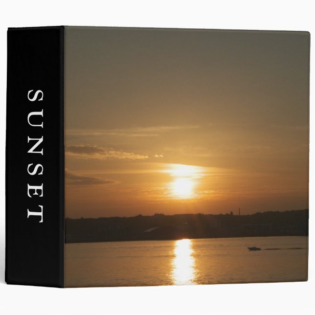 Sunset (2in) binder (Front/Spine)