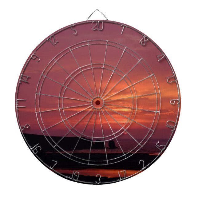 sunset 3 dartboard (Front)