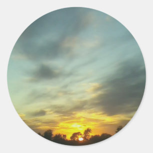 sunset 4 sticker