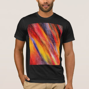 Sunset Abstract Colours - T-Shirt
