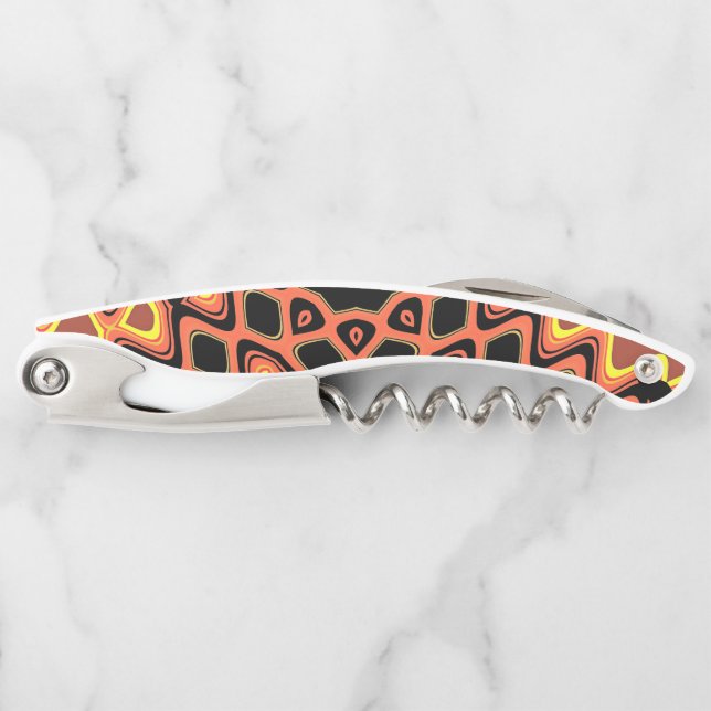 SUNSET ABSTRACT CORKSCREW (Front)
