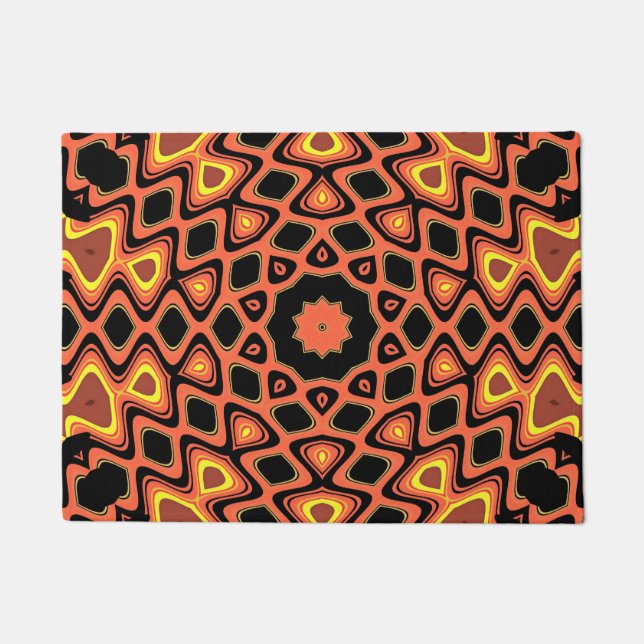SUNSET ABSTRACT DOORMAT (Front)