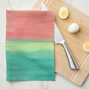 Sunset Abstract  Kitchen Towel
