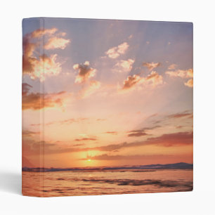 Sunset Along The Kauai Coast Binder