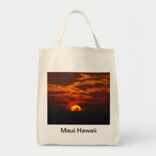 Sunset along the Pali Tote Bag