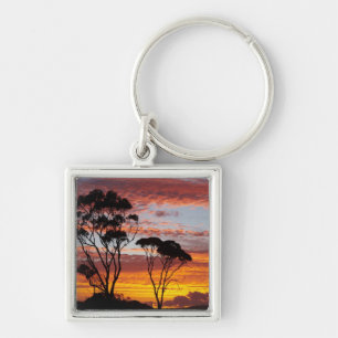 Sunset and Gum Tree, Binalong Bay, Bay of Fires, Keychain