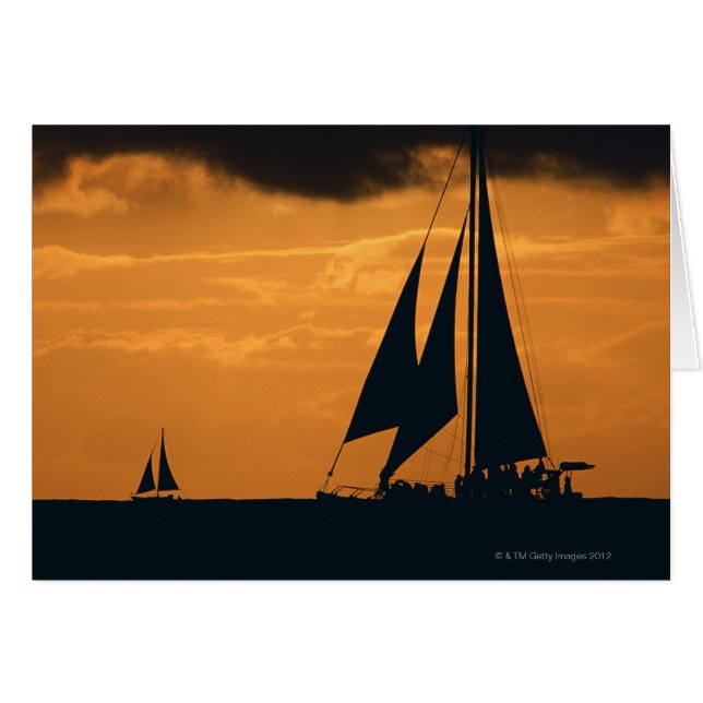 Sunset and Yacht 2 (Front Horizontal)