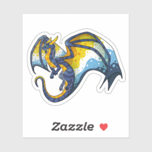 "Sunset" Aroace Pride Dragon