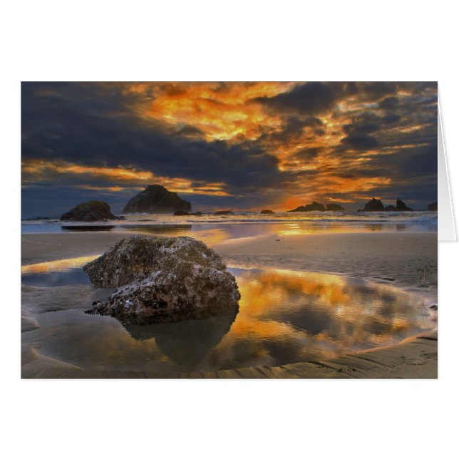 Sunset at Bandon, Oregon (Front Horizontal)
