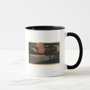 Sunset at Big Bear Lake Mug