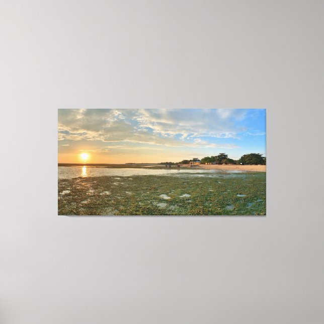 Sunset at Calatagan Canvas Print (Front)