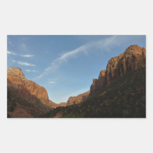 Sunset at Canyon Junction at Zion National Park Sticker