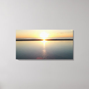 Sunset at Cape Cod Picture Canvas Print