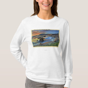 Sunset at Cape San Sabastian on Oregon T-Shirt