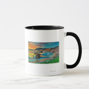 Sunset at Cape San SebastianCoast Mug