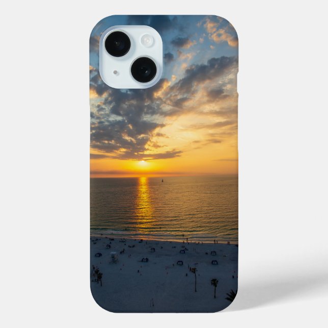 Sunset at Clearwater Beach Case-Mate iPhone Case (Back)