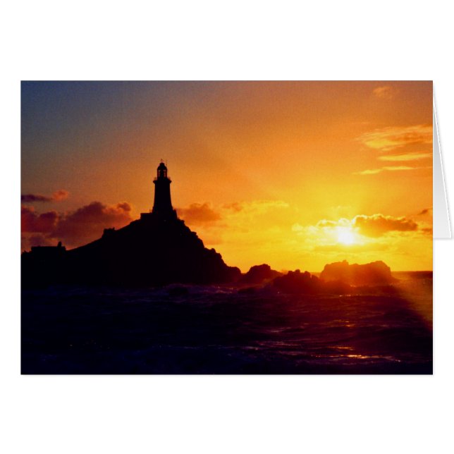 SUNSET AT CORBIERE LIGHTHOUSE (Front Horizontal)