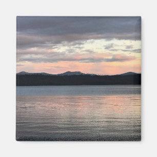 Sunset at Crescent Lake, OR Magnet