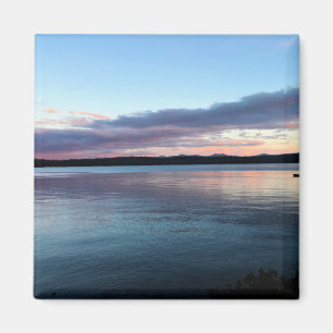 Sunset at Crescent Lake, OR Magnet