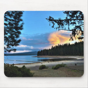 Sunset at Crescent Lake, Oregon Mouse Pad