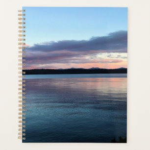 Sunset at Crescent Lake Planner