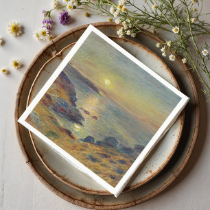Sunset at Douarnenez Napkin