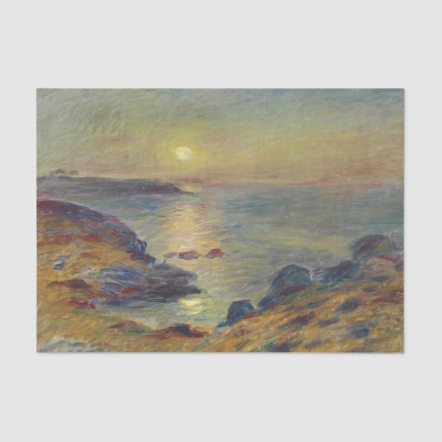 Sunset at Douarnenez Tissue Paper (Front)