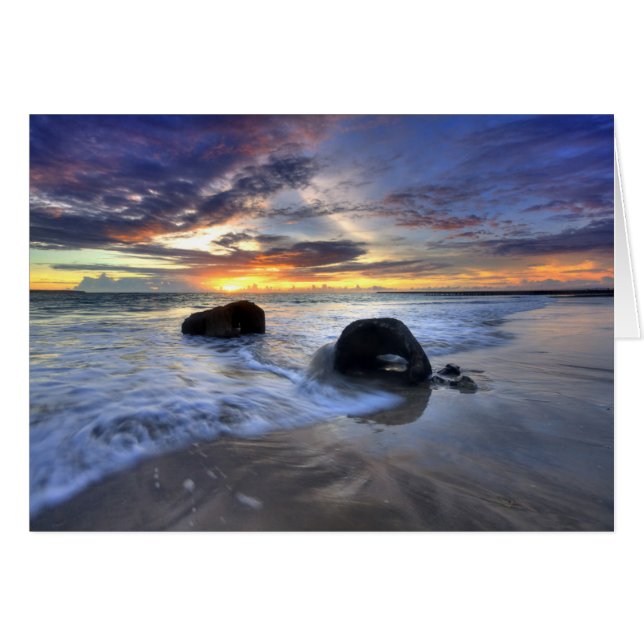 Sunset At Kedonganan Beach (Front Horizontal)