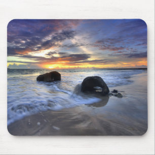 Sunset At Kedonganan Beach Mouse Pad