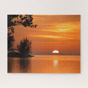 Sunset at Key West, Florida Jigsaw Puzzle