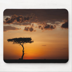 Sunset at Masai Mara Mouse Pad