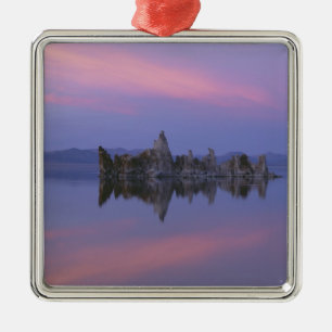 Sunset at Mono Lake, CA. Metal Ornament