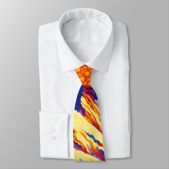 Sunset at Mount Everest Tie (Tied)