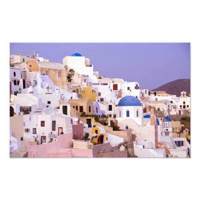 Sunset at Oil, Santorini 2 Photo Print (Front)