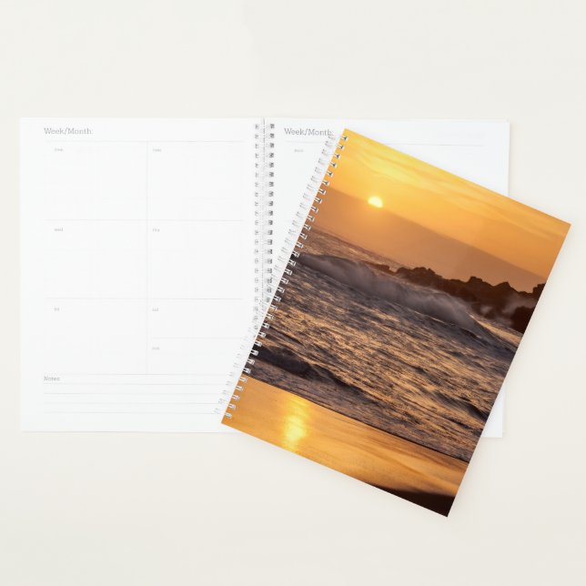 Sunset At Pfeiffer Beach Planner (Display)